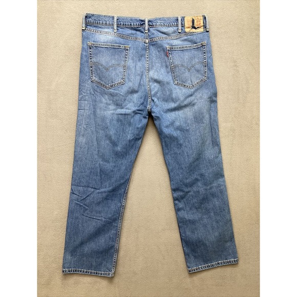 Lot of 2 Levi 514 Jeans Mens Size 42x30 Straight Fit Medium Wash - Picture 14 of 16